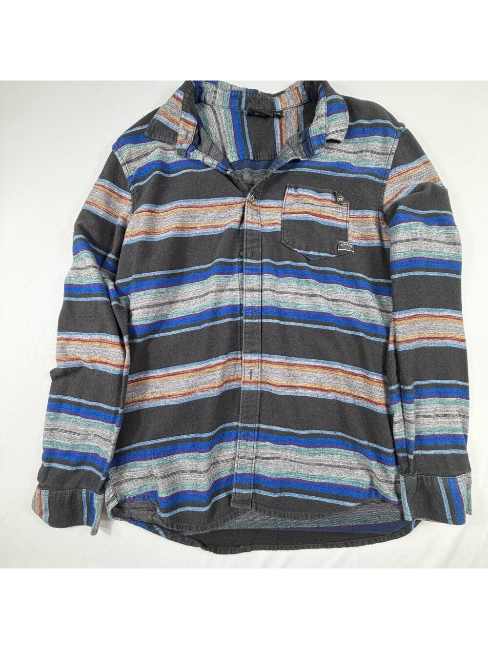 Vans XXL Striped Flannel Shirt